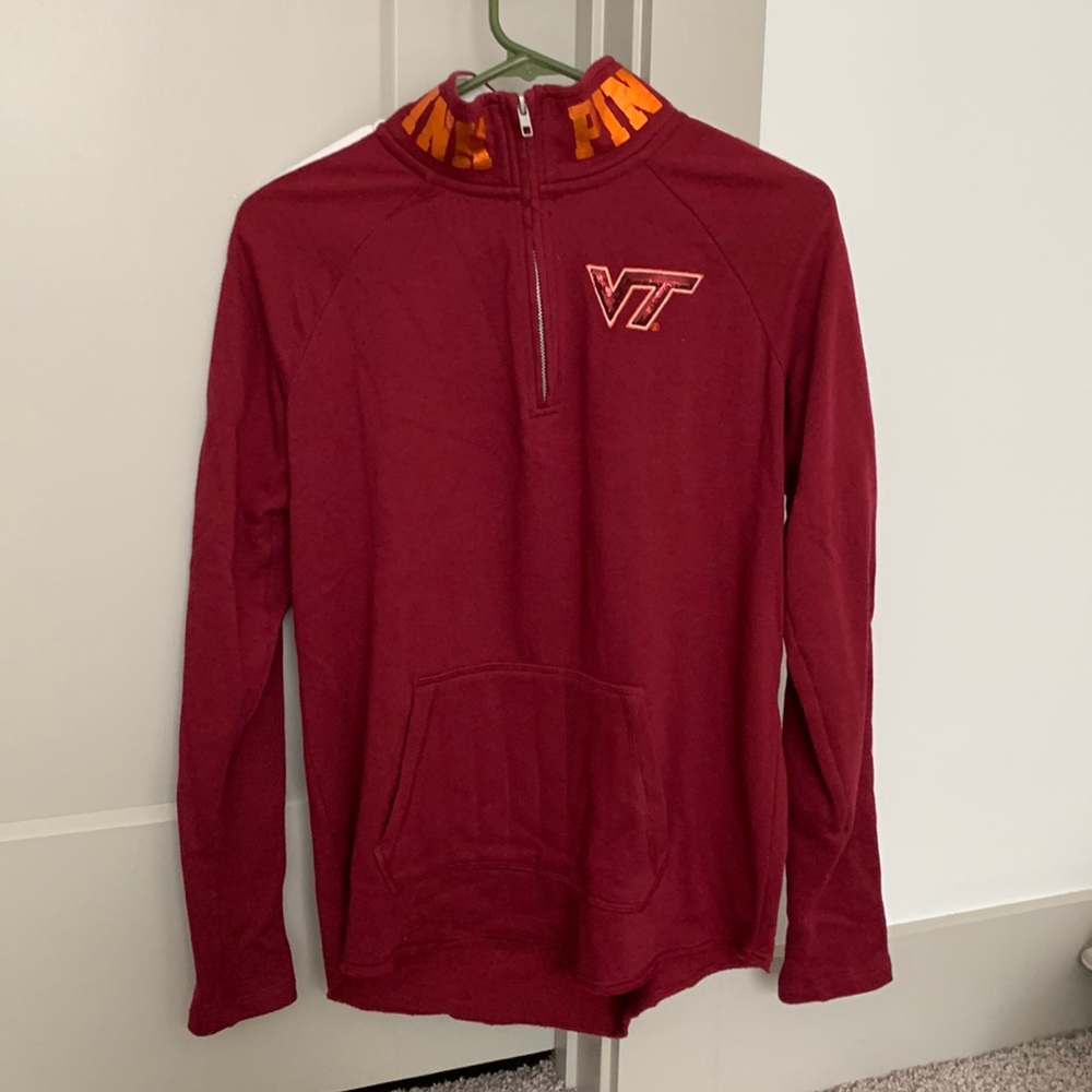 VS PINK Virginia Tech Quarter Zip